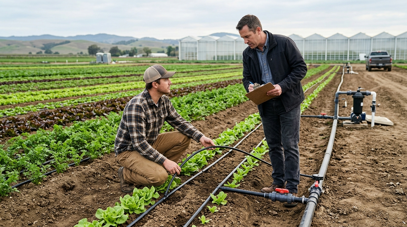 Illustration: Drip Irrigation Equipment Lease Options: A 2026 Guide for Commercial Growers