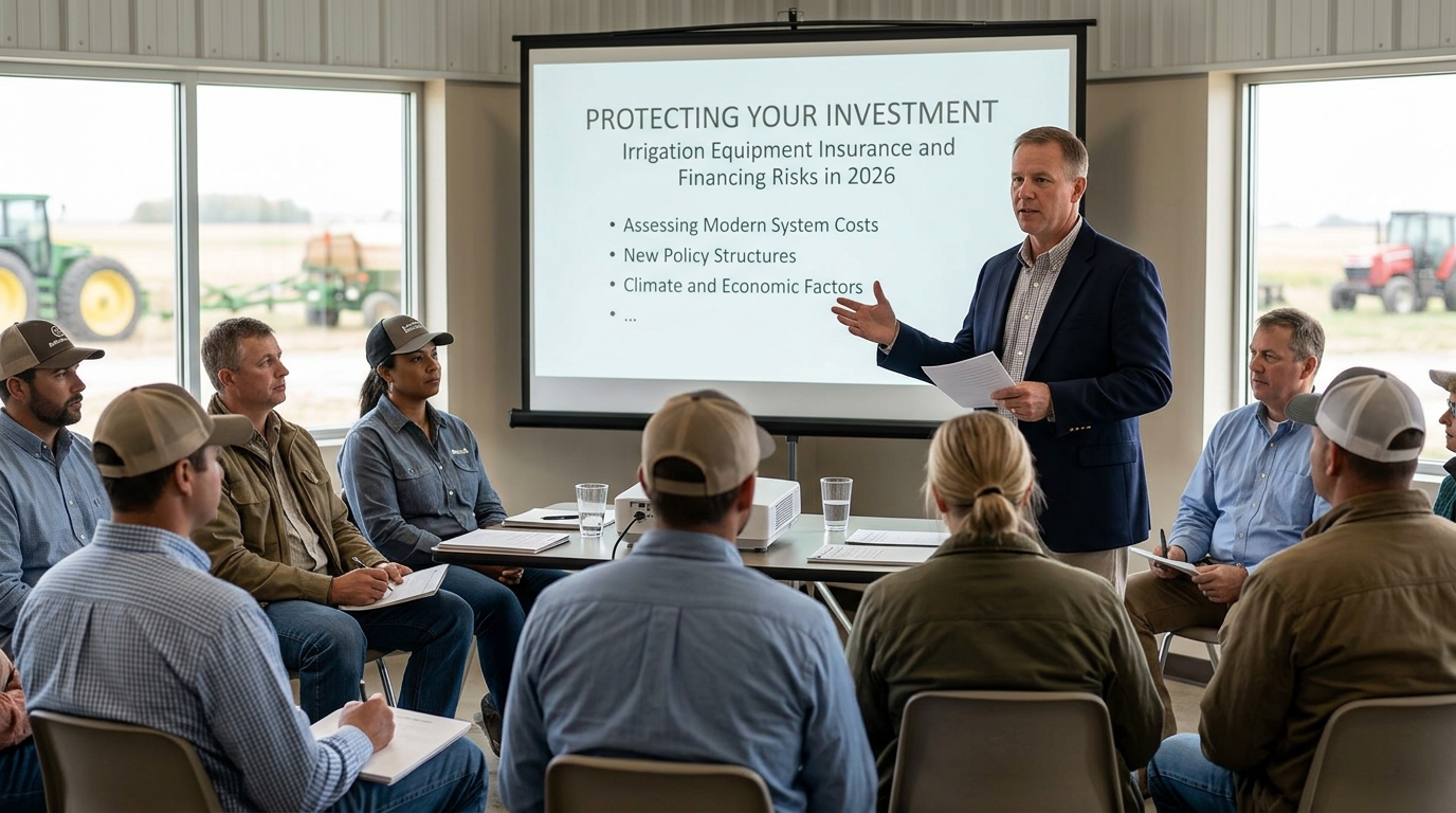 Illustration: Protecting Your Investment: Irrigation Equipment Insurance and Financing Risks in 2026